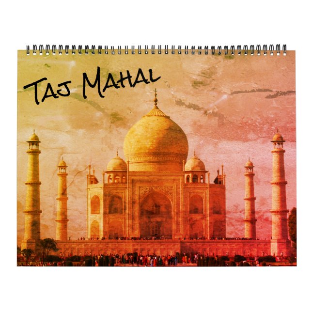 Taj Mahal stor 2026 Kalender (Omslag)