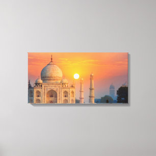 taj mahal sunrrise canvastryck