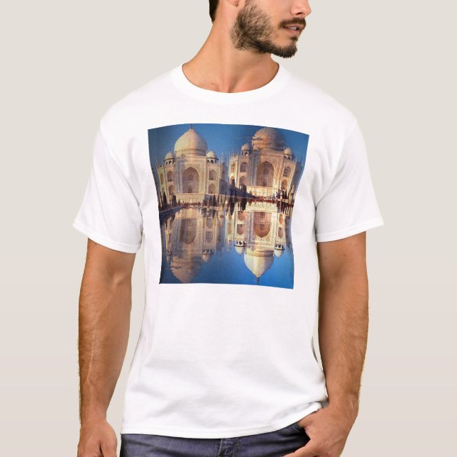 Taj Mahal T-tröja Tee (Framsida)