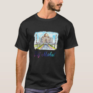 Taj Mahal The Grav Indian Agra Travel Souvenir Mo T Shirt