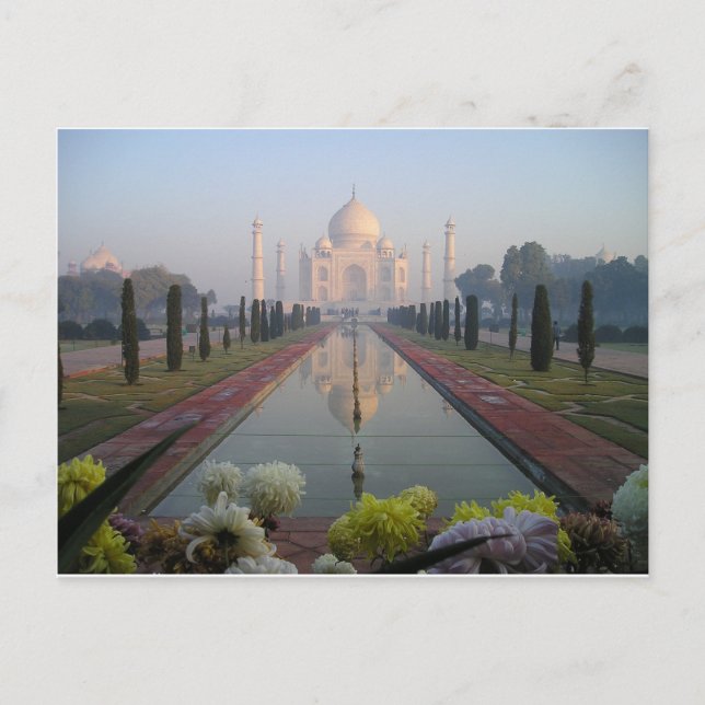 Taj Mahal Vykort (Framsida)
