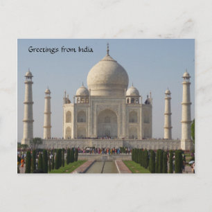 taj mahal vykort