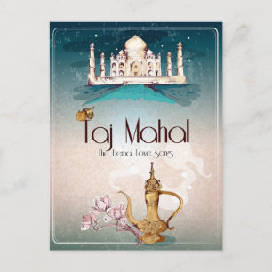 Taj Mahal Vykort