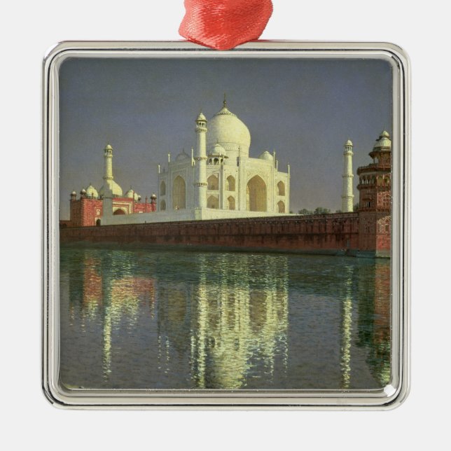 Tajen Mahal, 1874-76 Julgransprydnad Metall (Framsidan)