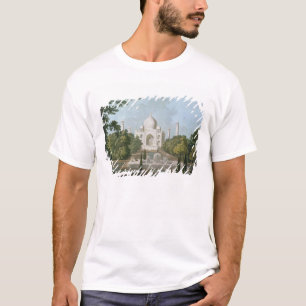 Tajen Mahal, Agra, från trädgården Tee Shirt