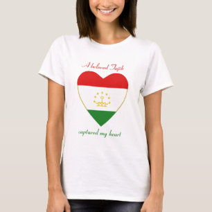Tajikistan Flag Söt T-Shirt
