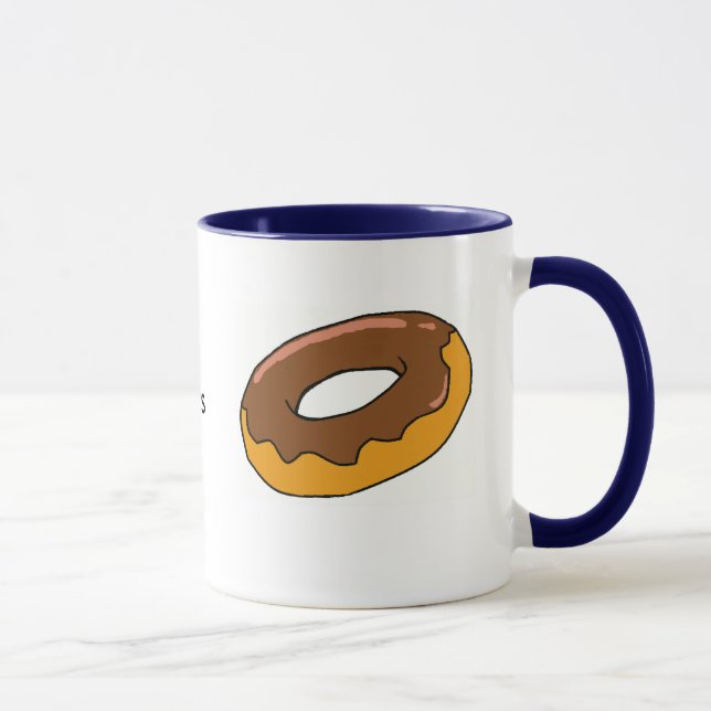 Tajma för att äta donutsna mugg (Höger)