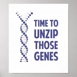 Tajma för att dra ned blixtlåset på de genetisk poster