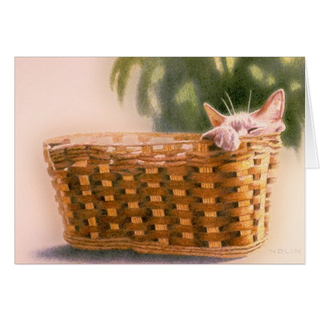 Tajma för att koppla av hälsningskort (Framsidan Horizontal)