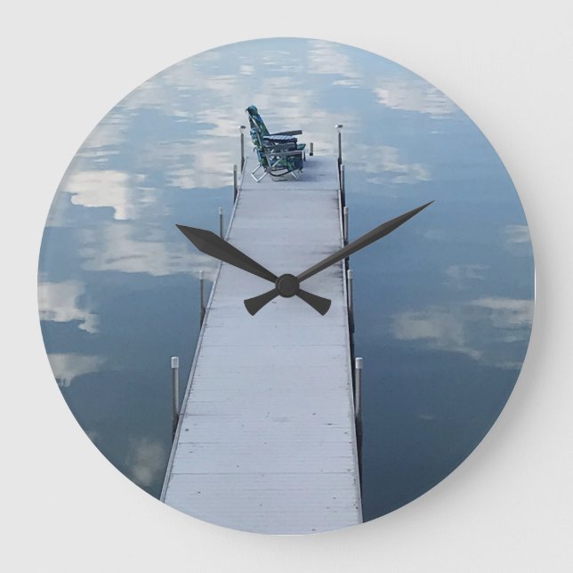 Tajma för att koppla av och reflektera stor klocka (Framsida)