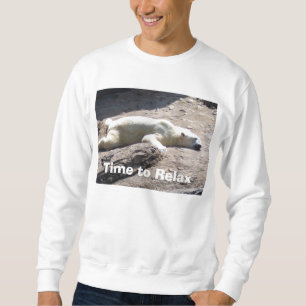 Tajma för att koppla av tröjan sweatshirt