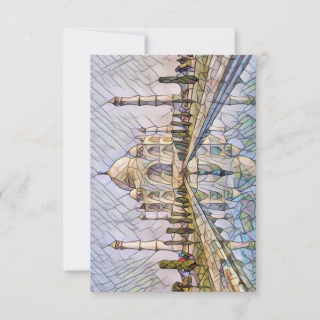 TajMahal av Mirsat Karabel Inbjudningar (Framsida)