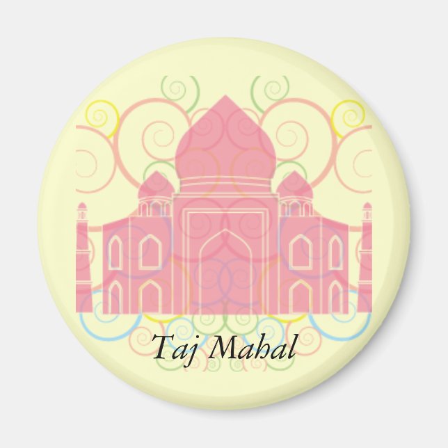 tajmahal magnet (Framsidan)