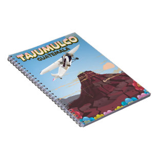 Tajumulco Guatemala Anteckningsbok