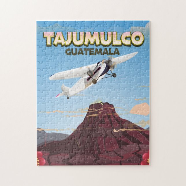 Tajumulco Guatemala Pussel (Vertikal)