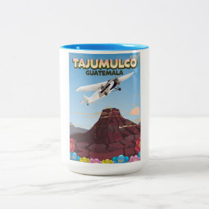 Tajumulco Guatemala Två-Tonad Mugg