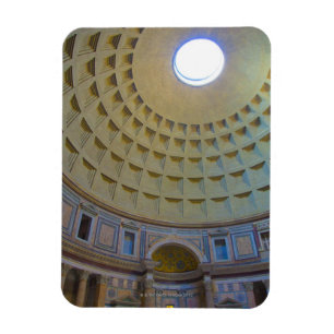 Tak av pantheonen i Rome, Italy. Magnet