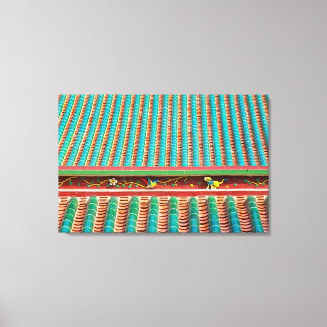 Tak Detail om South Putuo Temple Canvastryck (Framsida)