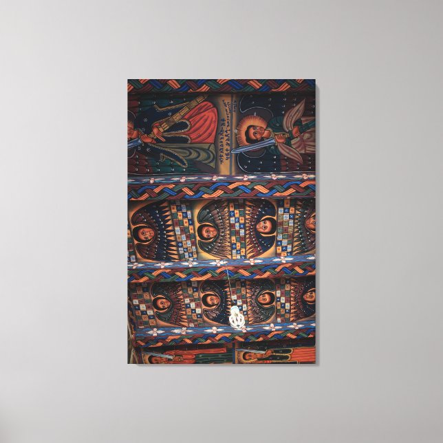 Tak för Änglar, klostret Abba Pantaleon Canvastryck (Framsida)