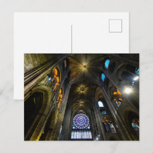 Tak för fönsterkatedral för namnbyte i ro vykort