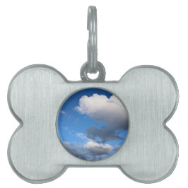 Tak för gråmoln ID-bricka husdjur