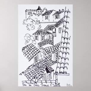 Tak i Marseille, Frankrike Poster