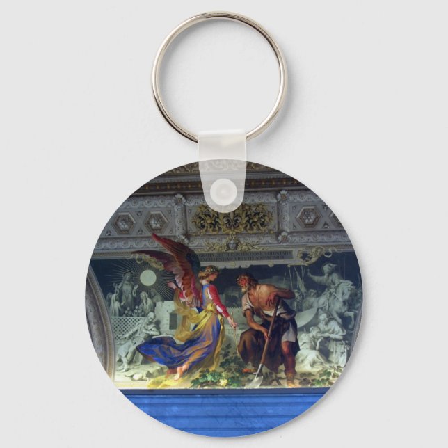 Tak i Vatikanmuseet i Rom Nyckelring (Framsida)