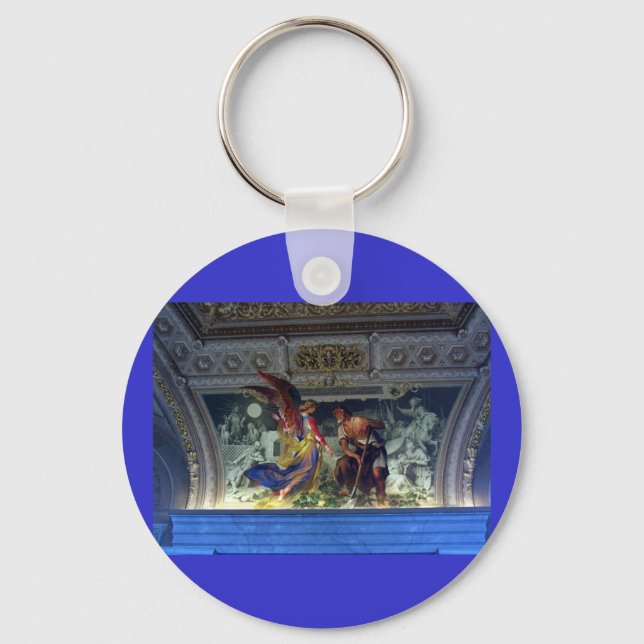 Tak i Vatikanmuseet i Rom Nyckelring (Framsida)