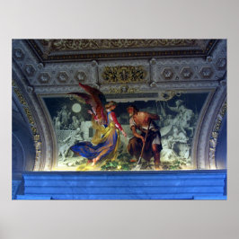 Tak i Vatikanmuseet i Rom Skriv ut Poster