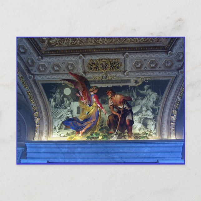 Tak i Vatikanmuseet i Rom Vykort (Framsida)