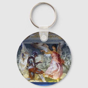 Tak i Vatikanmuseet Nyckelring