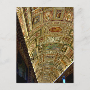 Tak i Vatikanmuseet, Roms vykort för Italien
