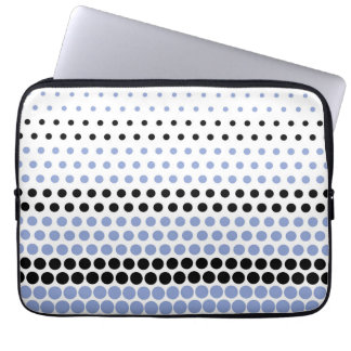 Tak och svarta prickar laptop fodral