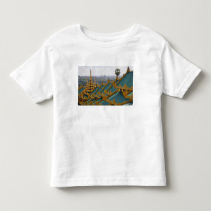 Tak på Shwedagon Pagoda, Yangon, Myanmar Tee Shirt