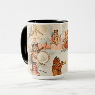 Tak Top Band av Louis Wain Mugg