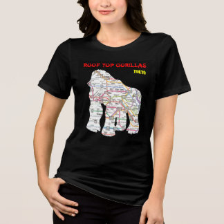 Tak Top Gorillas och Tokyo-rälsen T Shirt