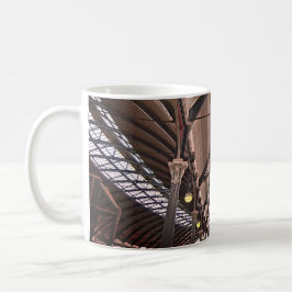 Tak vid station kaffemugg