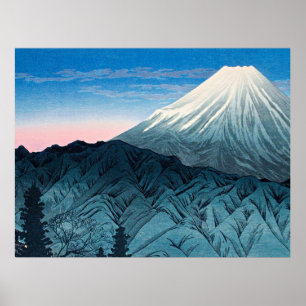 Takahashi - Mount Fuji från Hakone, Poster