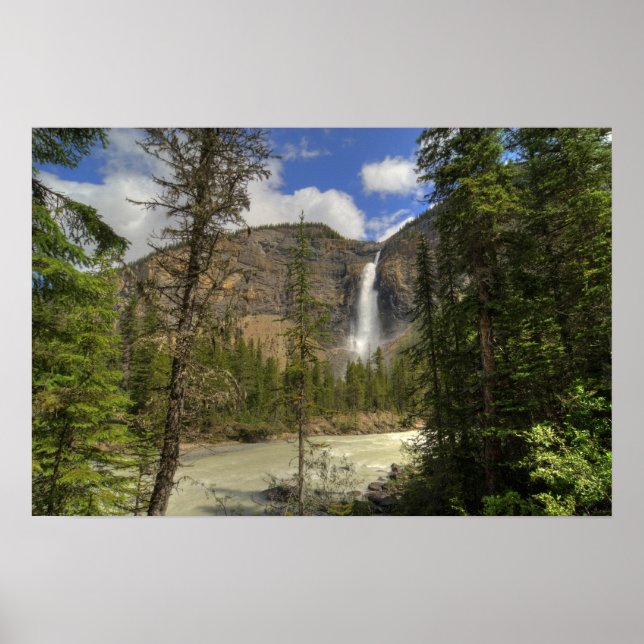 Takakkaw Falls Poster (Framsidan)