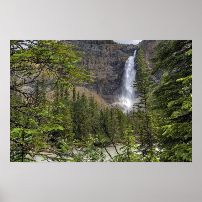 Takakkaw Falls Poster (Framsidan)