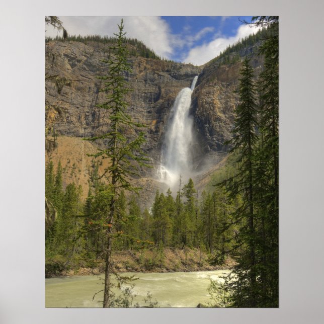 Takakkaw Falls Poster (Framsidan)