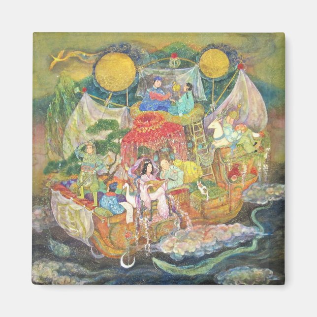 Takarabune: The Treasure Ship of Good Fortune  Magnet (Framsidan)