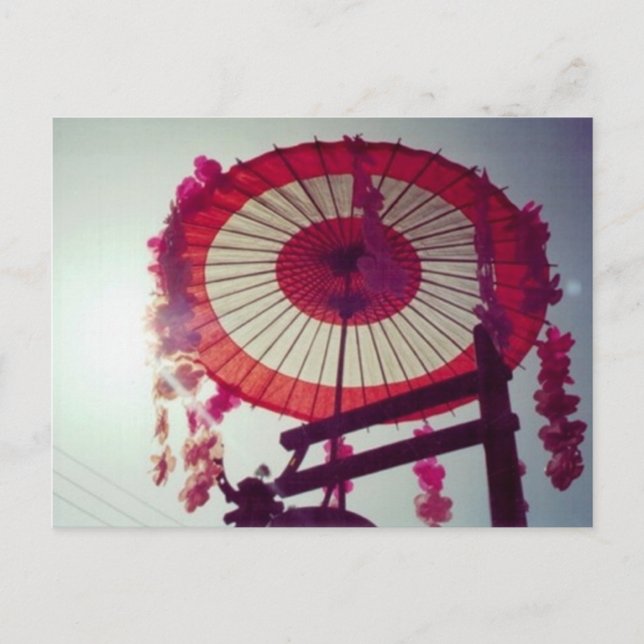 Takayama Festival Postcard Vykort (Framsida)