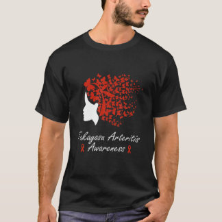 Takayasu Arteritis Awareness - Women Butterflies H T Shirt