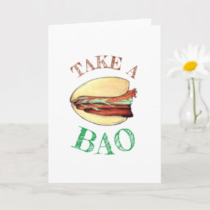 TAKE A BAO Gris Belly Bun China Taiwanese Food Kort