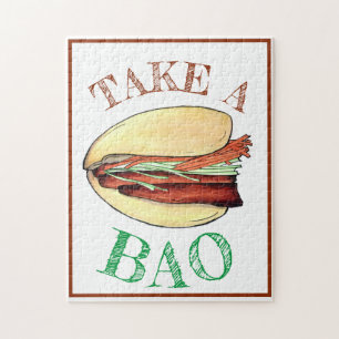 TAKE A BAO Gris Belly Bun China Taiwanese Food Pussel