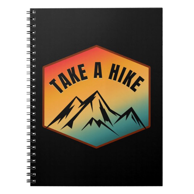 TAKE A HIKE ANTECKNINGSBOK (Framsidan)