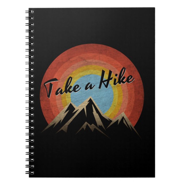 TAKE A HIKE ANTECKNINGSBOK (Framsidan)