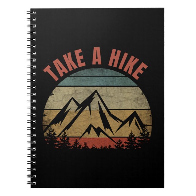 TAKE A HIKE ANTECKNINGSBOK (Framsidan)