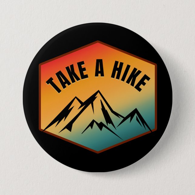 TAKE A HIKE KNAPP (Framsida)